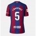 Billige Barcelona Inigo Martinez #5 Hjemmebane Fodboldtrøjer Dame 2023-24 Kortærmet